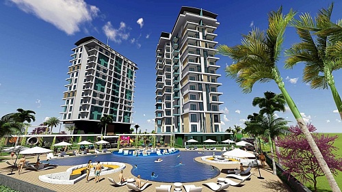 Квартира в Алании, Турция, 50 м2 фото 1