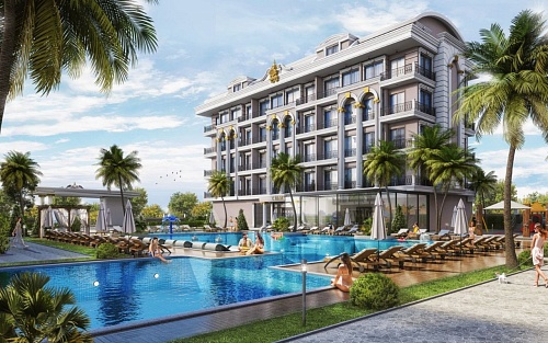 Квартира в Алании, Турция, 40 м2 фото 1