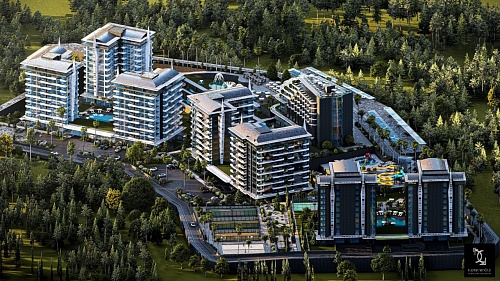 Апартаменты в Авсалларе, Турция, 51 м2 фото 1
