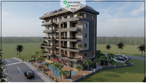 Квартира в Алании, Турция, 45 м2 фото 1