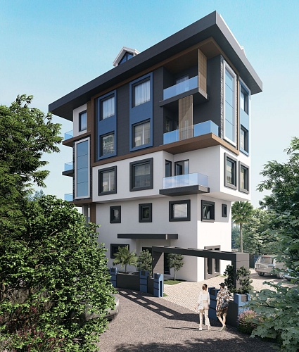 Квартира в Алании, Турция, 55 м2 фото 1