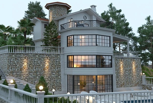 Вилла в Алании, Турция, 235 м2 фото 1
