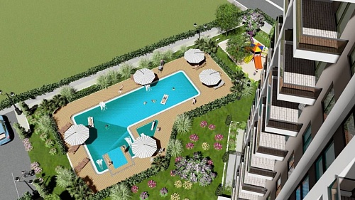 Апартаменты в Мерсине, Турция, 60 м2 фото 1