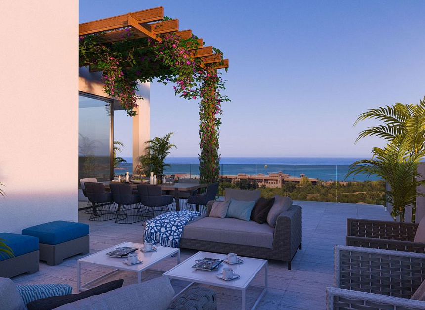 Апартаменты в Пафосе, Кипр, 54 м2