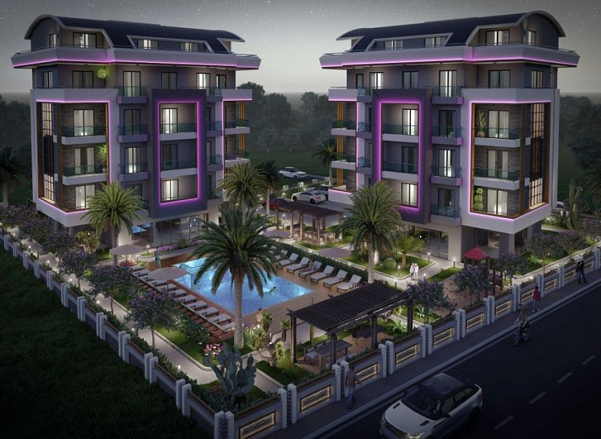 Квартира в Алании, Турция, 78 м2