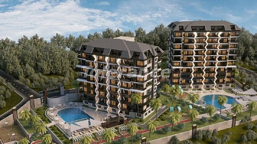Апартаменты в Алании, Турция, 8 500 м2 фото 1