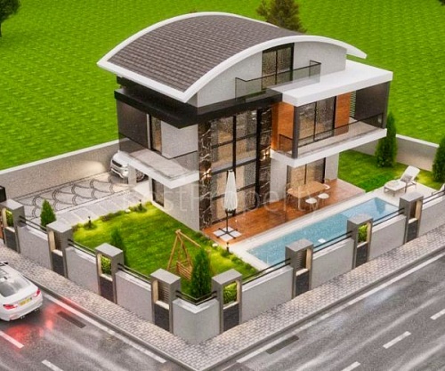 Вилла в Анталии, Турция, 175 м2 фото 1