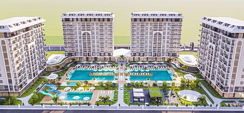 Квартира в Алании, Турция, 50 м2 фото 1