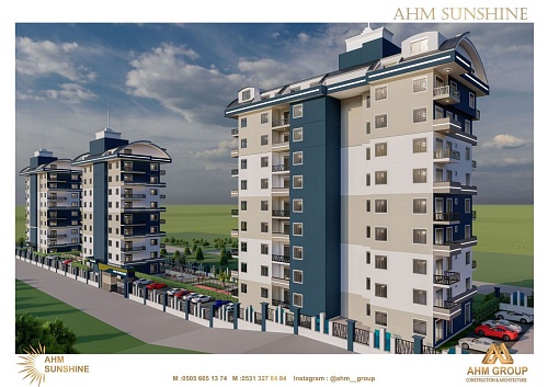Квартира в Алании, Турция, 56 м2 фото 1