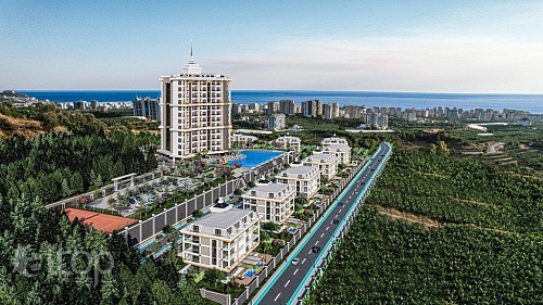 Квартира в Алании, Турция, 39 м2 фото 1