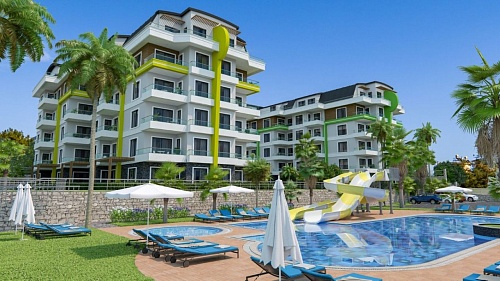 Квартира в Алании, Турция, 52 м2 фото 1