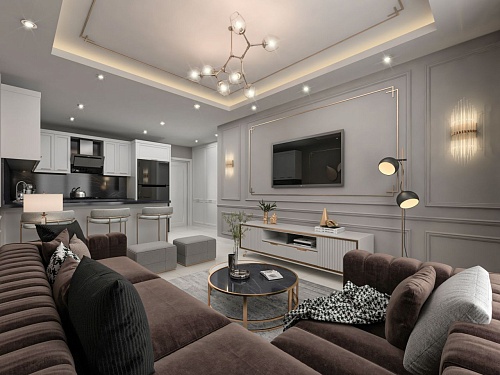 Квартира в Алании, Турция, 50 м2 фото 1