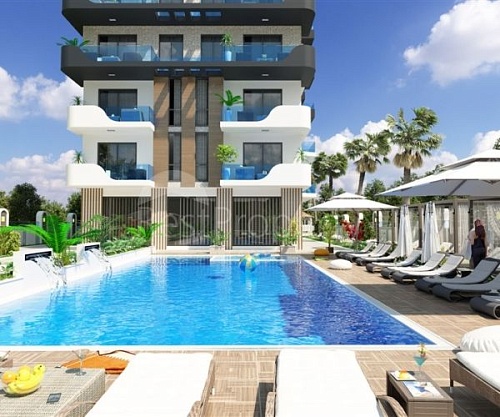Квартира в Алании, Турция, 50 м2 фото 1
