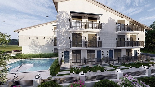 Апартаменты в Фетхие, Турция, 40 м2 фото 1