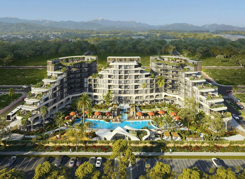 Квартира в Анталии, Турция, 44 м2