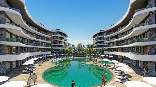 Квартира в Алании, Турция, 58 м2 фото 1
