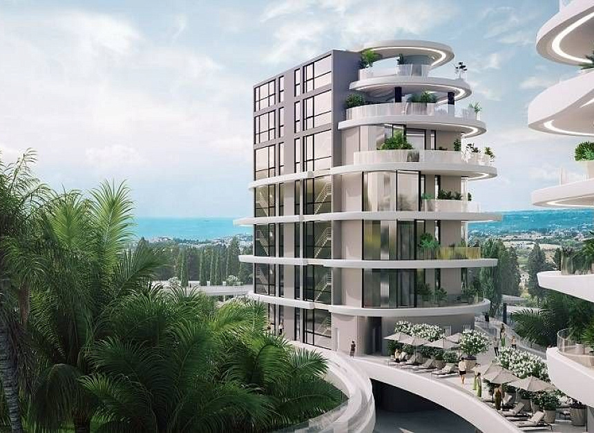 Апартаменты в Лимасоле, Кипр, 93 м2