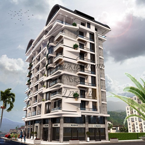 Апартаменты в Алании, Турция, 46 м2 фото 1
