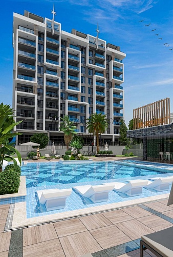Апартаменты в Алании, Турция, 47.5 м2 фото 1