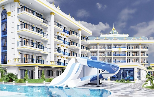 Апартаменты в Алании, Турция, 45 м2 фото 1