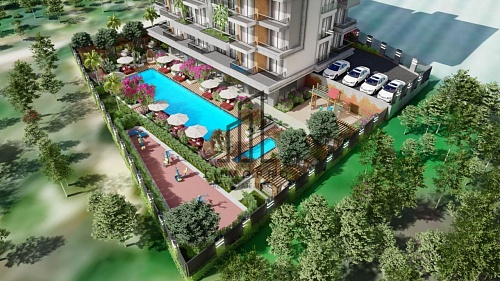 Апартаменты в Авсалларе, Турция, 47 м2 фото 1