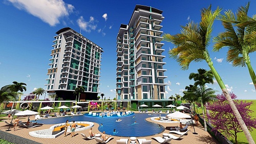 Квартира в Алании, Турция, 51 м2 фото 1