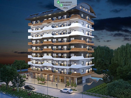 Квартира в Алании, Турция, 45 м2 фото 1