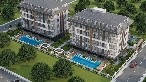 Квартира в Алании, Турция, 50 м2 фото 1