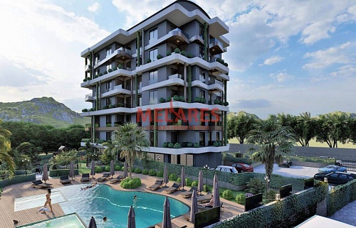 Апартаменты в Алании, Турция, 50 м2 фото 1