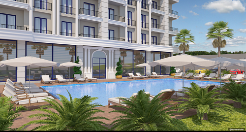 Апартаменты в Авсалларе, Турция, 52 м2 фото 1