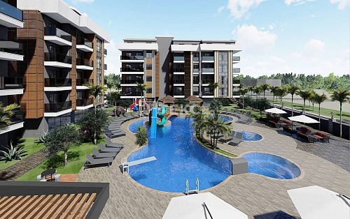Апартаменты в Алании, Турция, 60 м2 фото 1