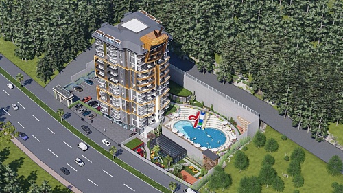 Квартира в Алании, Турция, 51 м2 фото 1