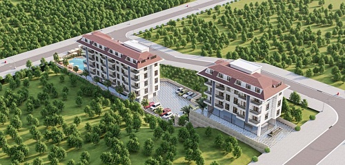 Квартира в Кестеле, Турция, 55 м2 фото 1