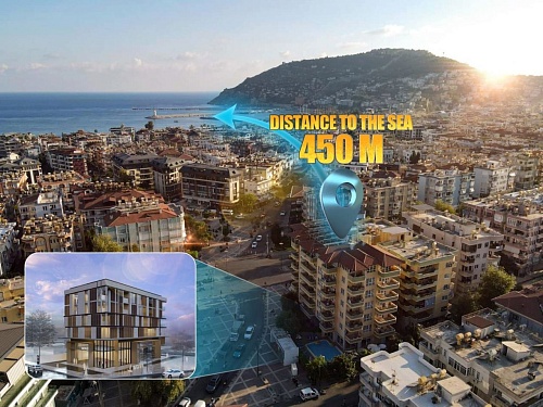 Квартира в Алании, Турция, 46 м2 фото 1