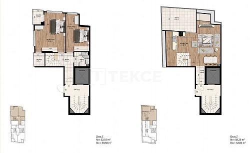 Пентхаус в Стамбуле, Турция, 120 м2 фото 1