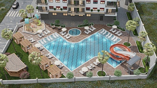 Апартаменты в Алании, Турция, 48 м2 фото 1