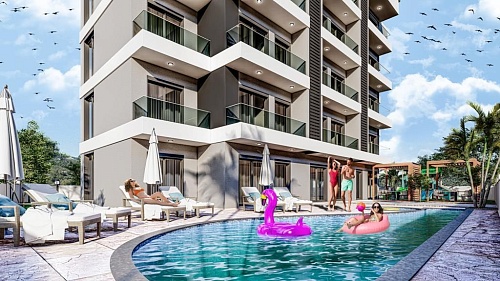 Квартира в Алании, Турция, 50 м2 фото 1