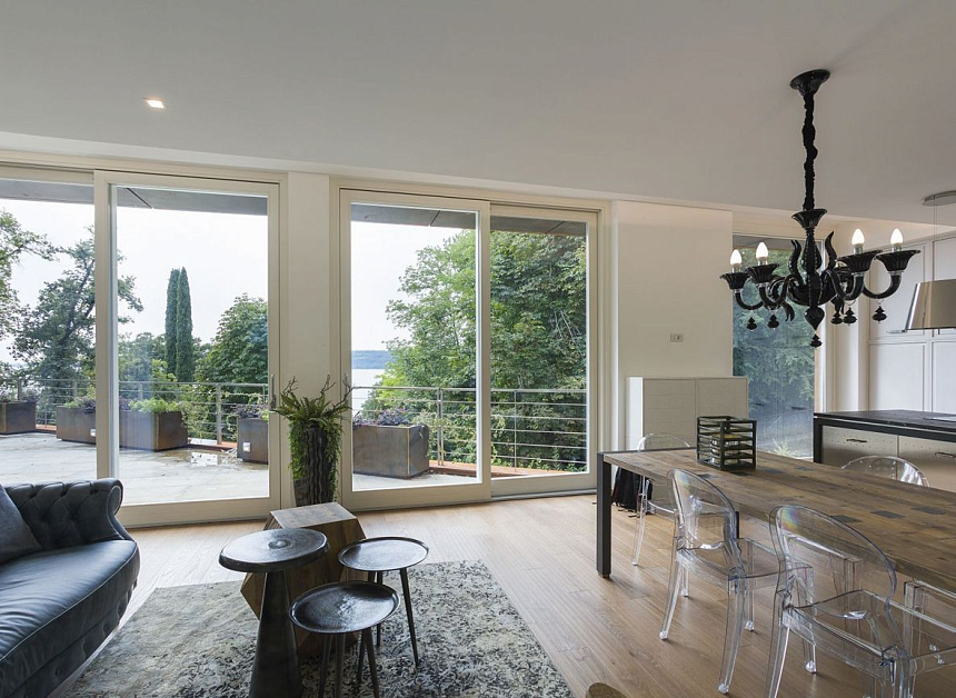 Вилла у озера Гарда, Италия, 400 м2