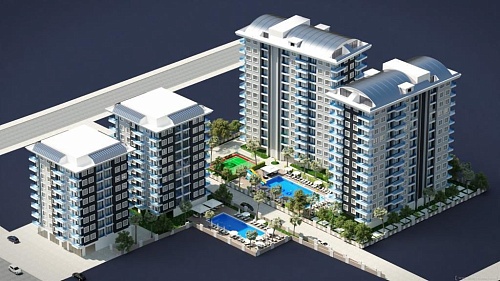 Апартаменты в Алании, Турция, 86 м2 фото 1