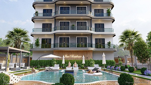 Пентхаус в Кестеле, Турция, 100 м2 фото 1