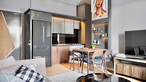 Апартаменты в Авсалларе, Турция, 55 м2 фото 1