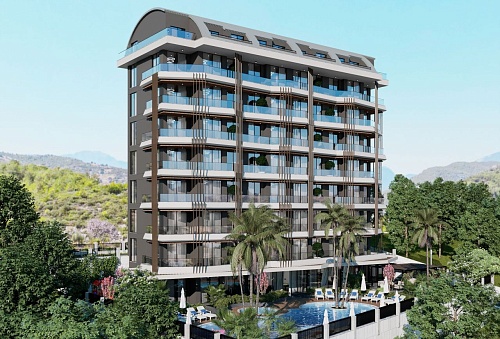 Квартира в Алании, Турция, 56 м2 фото 1