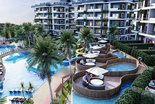 Апартаменты в Алании, Турция, 50 м2 фото 1