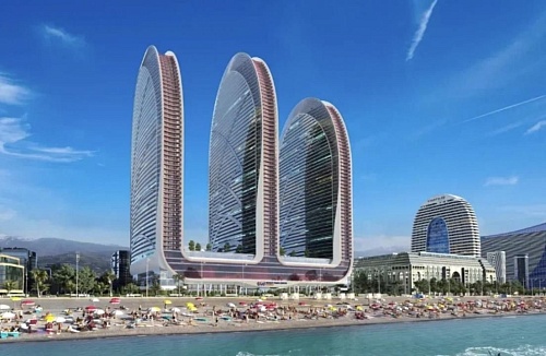 Студия в Батуми, Грузия, 34 м2 фото 1