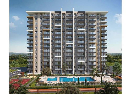 Апартаменты в Мерсине, Турция, 48 м2 фото 1