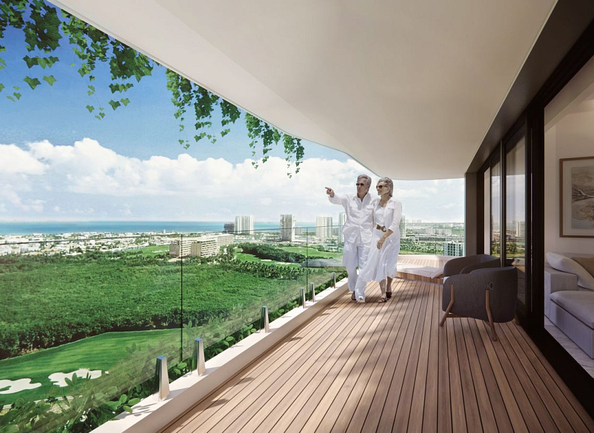 Апартаменты Канкун Пуэрто Канкун, Мексика, 112 м2