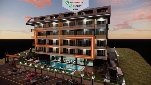 Квартира в Алании, Турция, 55 м2 фото 1