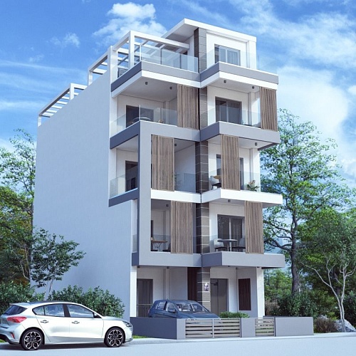 Апартаменты в Салониках, Греция, 76 м2 фото 1