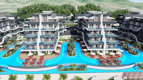 Квартира в Алании, Турция, 50 м2 фото 1