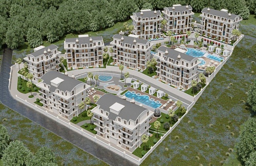 Квартира в Алании, Турция, 53 м2 фото 1
